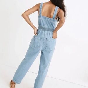 Madewell denim jumpsuit